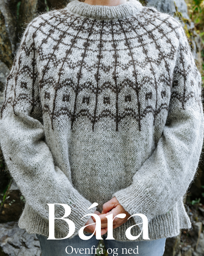 Bára genser | Ulltråd | Strikkepakke