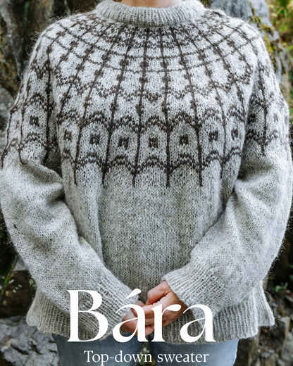 Bára sweater | Digital pattern (English)