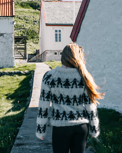 Frigg - Raglangenser i tykk mohair | Digital oppskrift