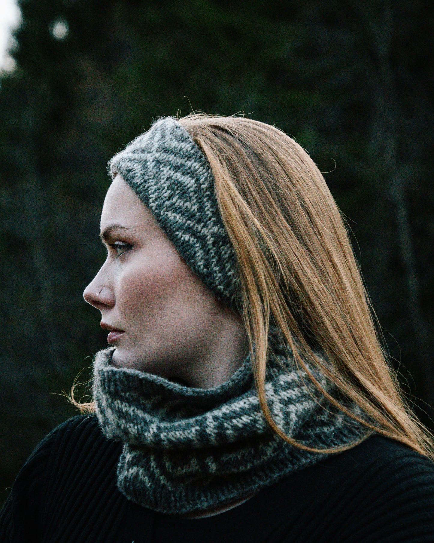 Eir hals og pannebånd | Ulltråd | Strikkepakke