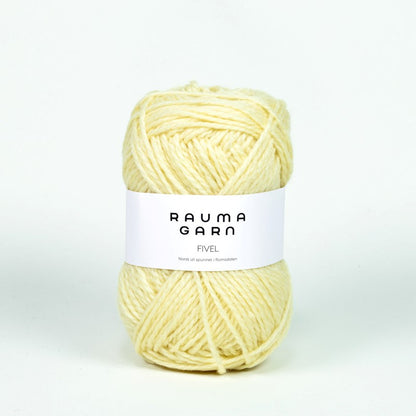 Rauma Garn Fivel – 100 % norsk ull – 50 g/≈100 m