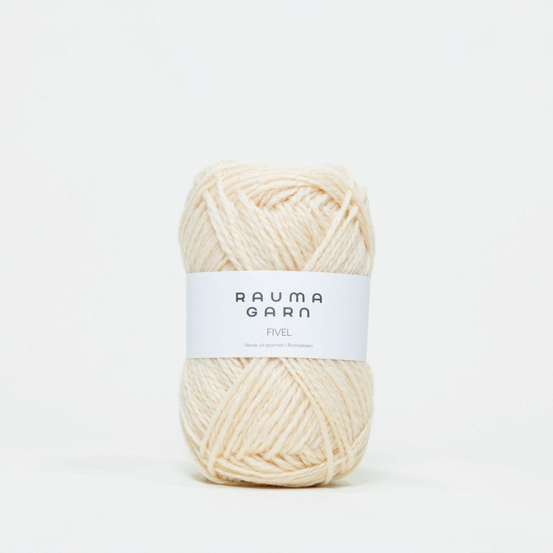 Rauma Garn Fivel – 100 % norsk ull – 50 g/≈100 m