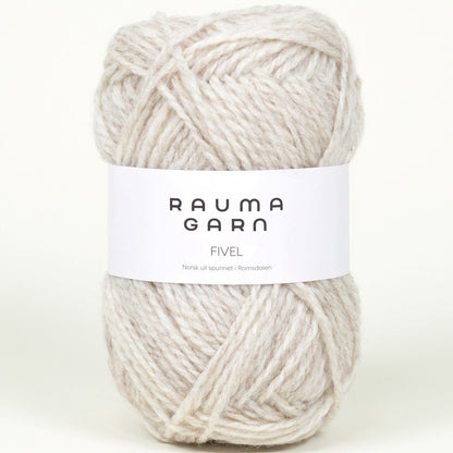 Rauma Garn Fivel – 100 % norsk ull – 50 g/≈100 m