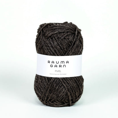 Rauma Garn Fivel – 100 % norsk ull – 50 g/≈100 m