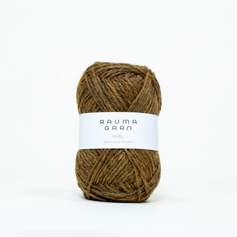 Rauma Garn Fivel – 100 % norsk ull – 50 g/≈100 m