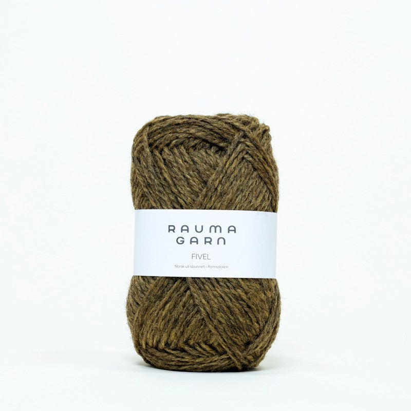 Rauma Garn Fivel – 100 % norsk ull – 50 g/≈100 m