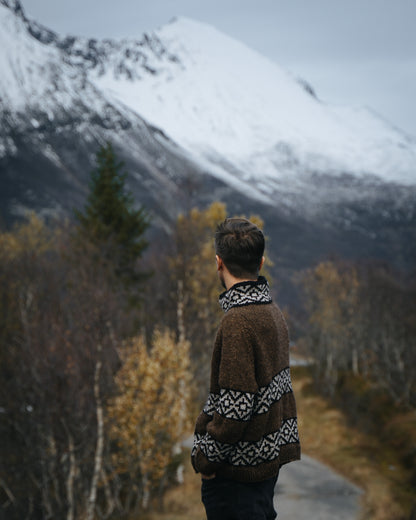 Fay - oversize unisex genser i vams | Digital Oppskrift