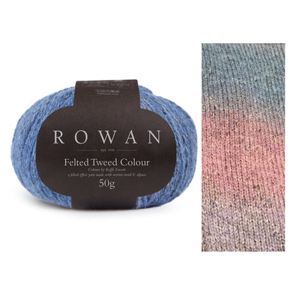 Rowan Felted Tweed Colour – 50 % ull / 25 % alpakka / 25 % viskose – 50 g/≈175 m