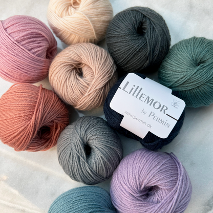 by Permin Lillemor – 100 % økologisk merinoull, 25 g/≈100 m
