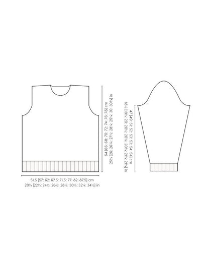 Holt - ensfarget herregenser i alpaca wool | Mode Rowan | Strikkepakke