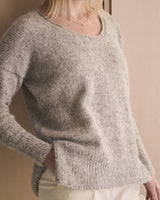 Titchwell ensfarget genser i alpaca cotton | Mode Rowan | Strikkepakke