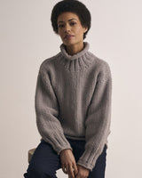 Watton genser i chunky wool | Mode Rowan | Strikkepakke