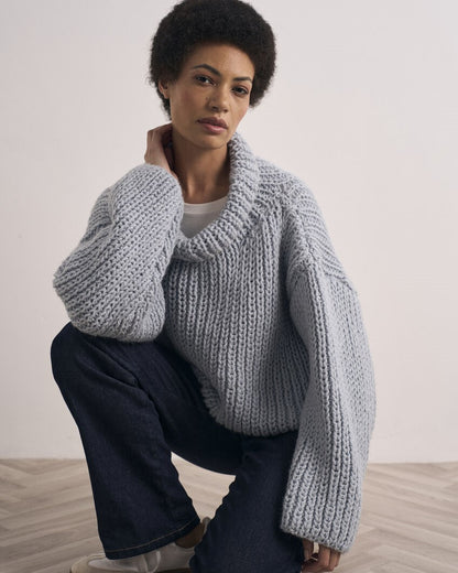 Kessingland genser i chunky wool | Mode Rowan | Strikkepakke