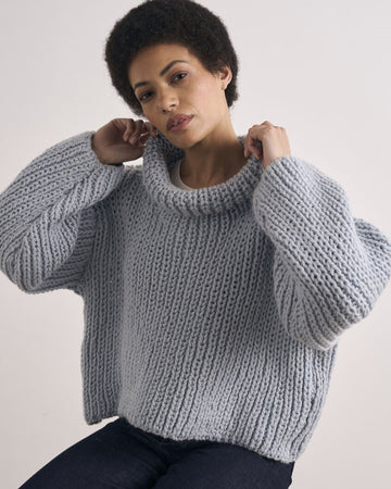 Kessingland genser i chunky wool | Mode Rowan | Strikkepakke