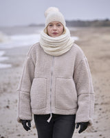 Tottington & Heydon skjerf og lue i softest alpaca | Mode Rowan | Strikkepakke