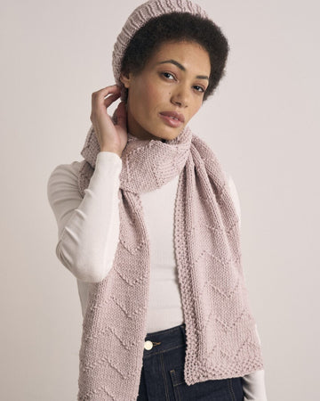 Holkham hat & Scarf | Mode Rowan | Strikkepakke