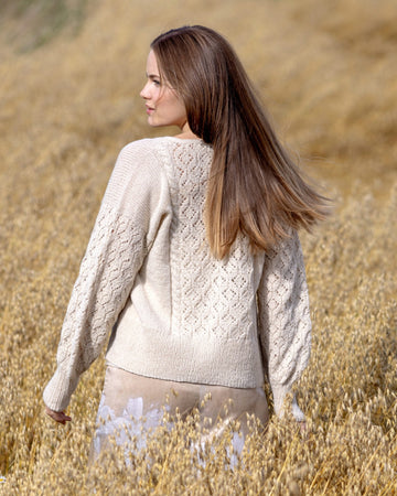 Osp Cardigan | Hillesvåg | Strikkepakke