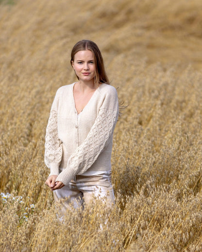 Osp Cardigan | Hillesvåg | Strikkepakke
