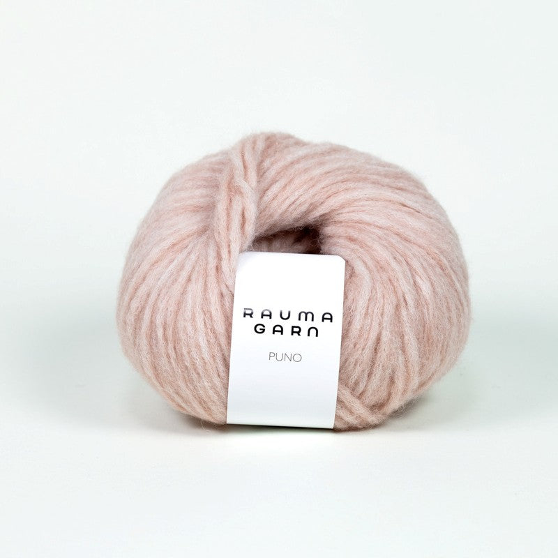 Rauma Garn Puno – 68 % babyalpakka, 10 % ekstra fin merinoull, 22 % polyamid – 50 g/≈ 110 m