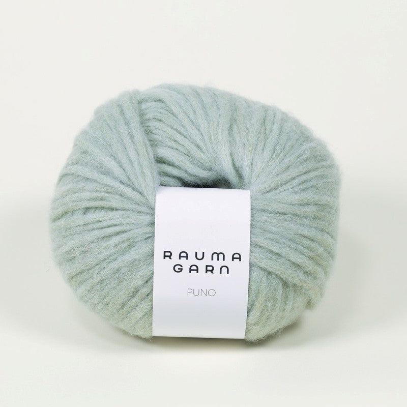 Rauma Garn Puno – 68 % babyalpakka, 10 % ekstra fin merinoull, 22 % polyamid – 50 g/≈ 110 m