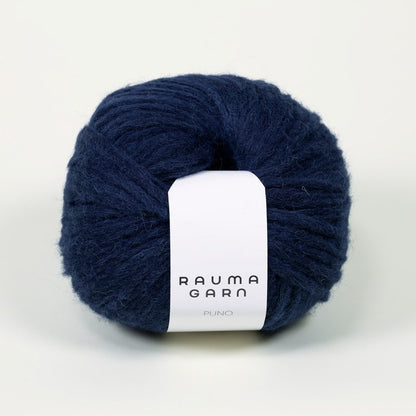 Rauma Garn Puno – 68 % babyalpakka, 10 % ekstra fin merinoull, 22 % polyamid – 50 g/≈ 110 m
