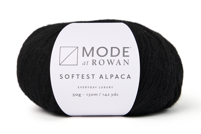 MODE at Rowan Softest Alpaca – 70 % alpakka, 7 % ull, 23% polyamid - 50 g nøste