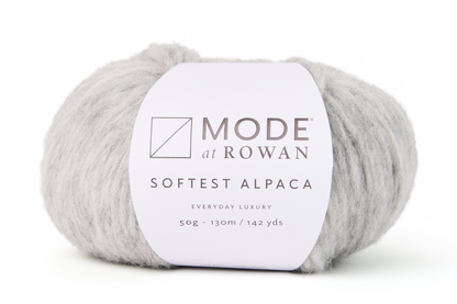 MODE at Rowan Softest Alpaca – 70 % alpakka, 7 % ull, 23% polyamid - 50 g nøste