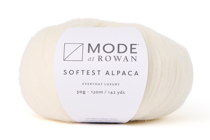 MODE at Rowan Softest Alpaca – 70 % alpakka, 7 % ull, 23% polyamid - 50 g nøste