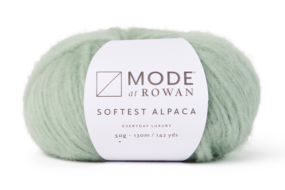 MODE at Rowan Softest Alpaca – 70 % alpakka, 7 % ull, 23% polyamid - 50 g nøste