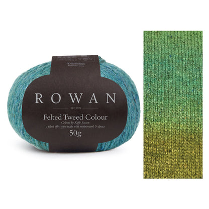 Rowan Felted Tweed Colour – 50 % ull / 25 % alpakka / 25 % viskose – 50 g/≈175 m