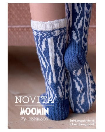 Moomin x Novita strikkeoppskrifter tilbehør | Hefte