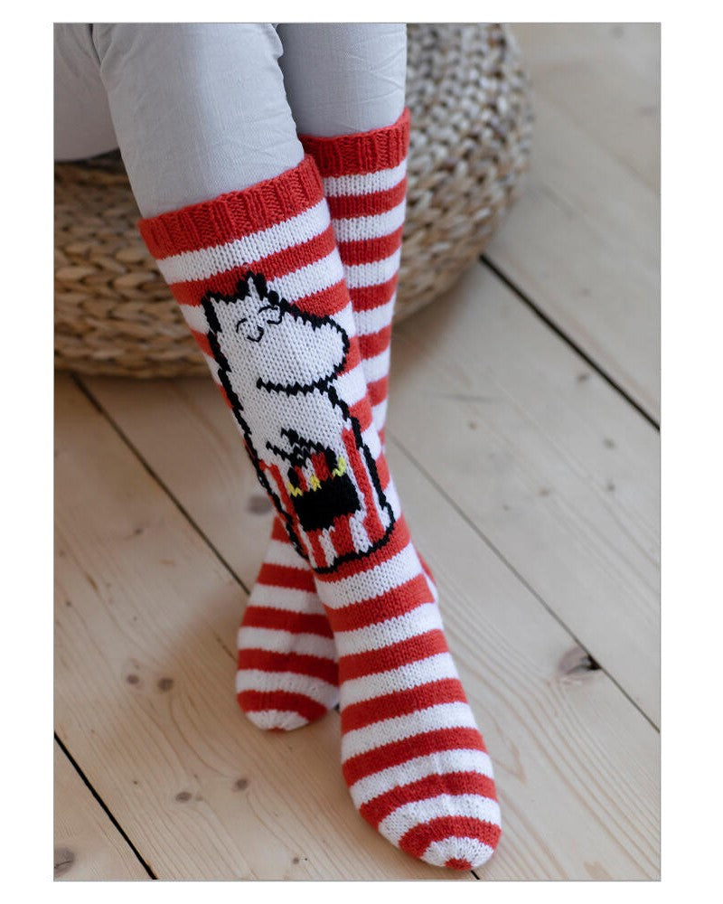 Moomin x Novita strikkeoppskrifter tilbehør | Hefte