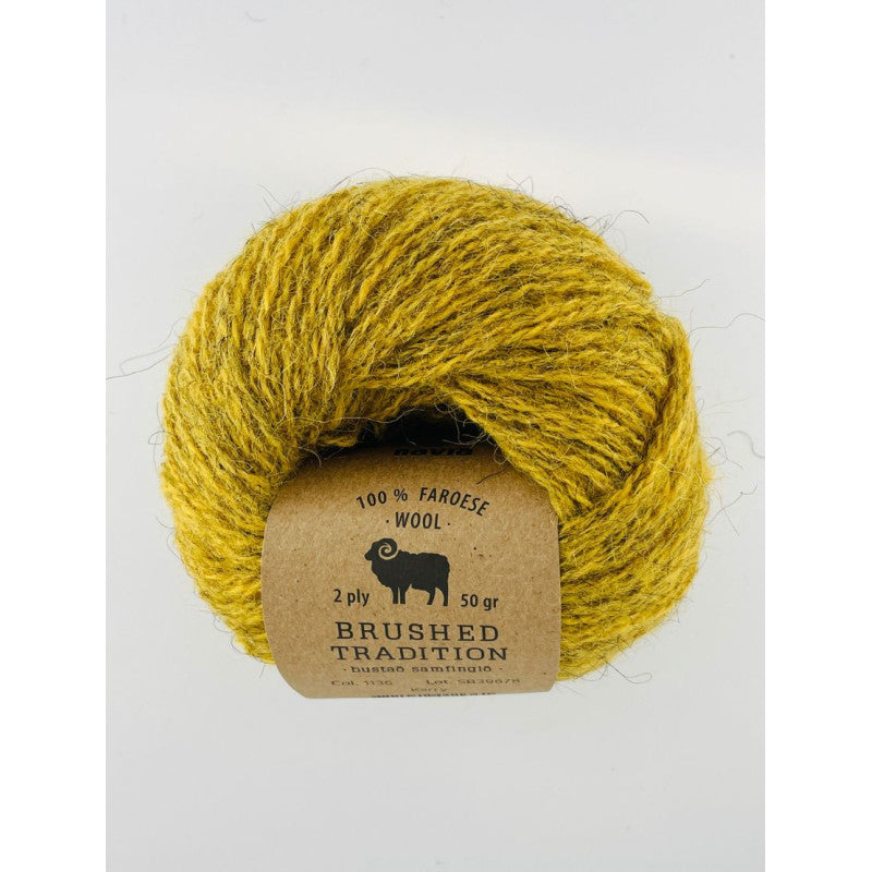 Navia Brushed Tradition – 100 % færøysk ull – 50 g