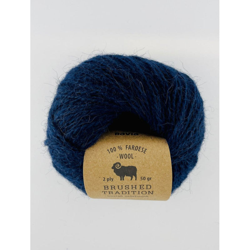 Navia Brushed Tradition – 100 % færøysk ull – 50 g