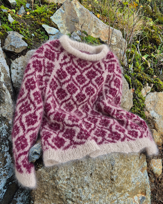 Fleur ver.2 | Ulltråd | Strikkepakke