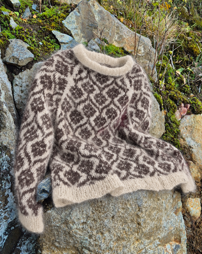 Fleur ver.2 | Ulltråd | Strikkepakke