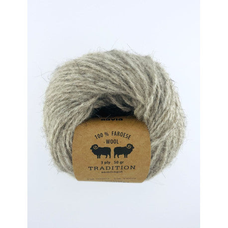 Navia Tradition - 100% Færøysk ull - 50g nøste