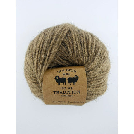 Navia Tradition - 100% Færøysk ull - 50g nøste
