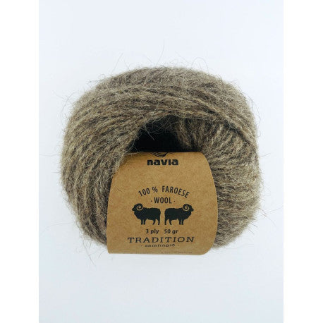 Navia Tradition - 100% Færøysk ull - 50g nøste