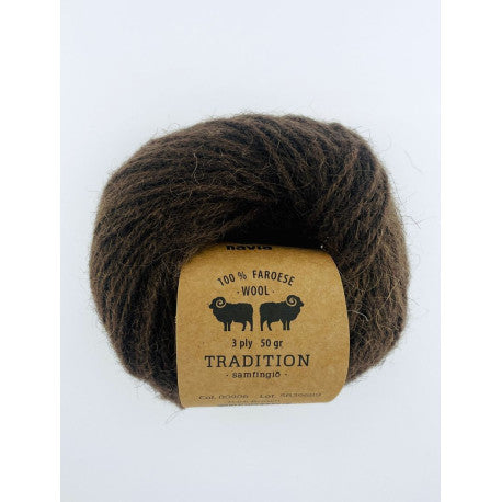 Navia Tradition - 100% Færøysk ull - 50g nøste