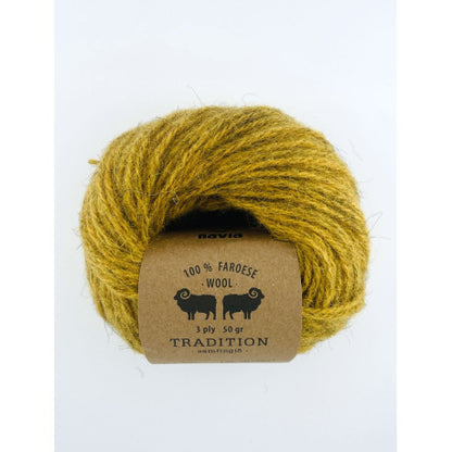 Navia Tradition - 100% Færøysk ull - 50g nøste