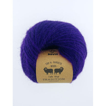 Navia Tradition - 100% Færøysk ull - 50g nøste