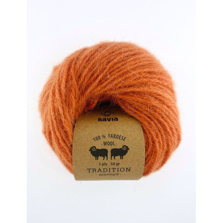 Navia Tradition - 100% Færøysk ull - 50g nøste