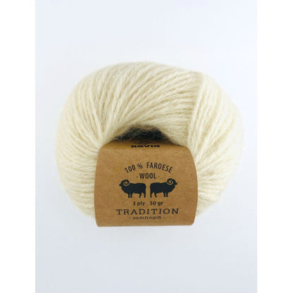Navia Tradition - 100% Færøysk ull - 50g nøste