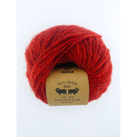 Navia Tradition - 100% Færøysk ull - 50g nøste