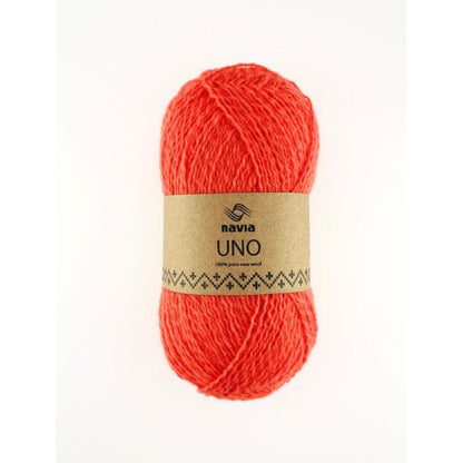 Navia Uno – Færøysk ull / Shetlandsull / Australsk lamull – 50 g ≈ 350 m
