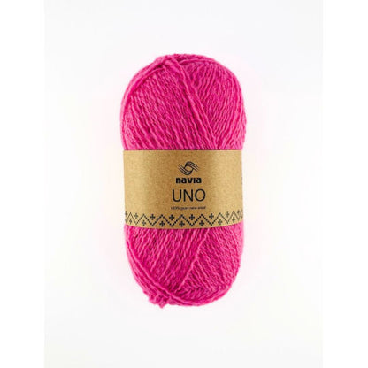 Navia Uno – Færøysk ull / Shetlandsull / Australsk lamull – 50 g ≈ 350 m