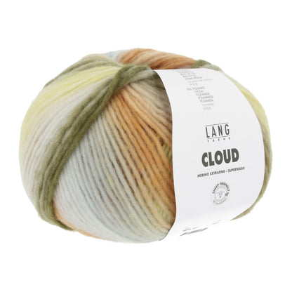 Lang Yarns Cloud – 90 % ull / 10 % nylon – 100 g/≈260 m - utgående garn