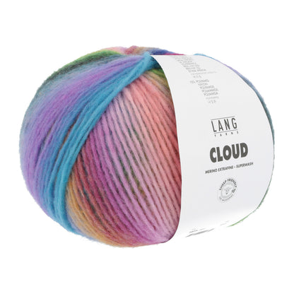 Lang Yarns Cloud – 90 % ull / 10 % nylon – 100 g/≈260 m - utgående garn