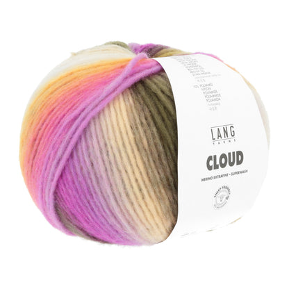 Lang Yarns Cloud – 90 % ull / 10 % nylon – 100 g/≈260 m - utgående garn